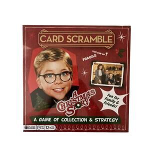 A Christmas Story Card Scramble Game New Sealed Rare Holiday